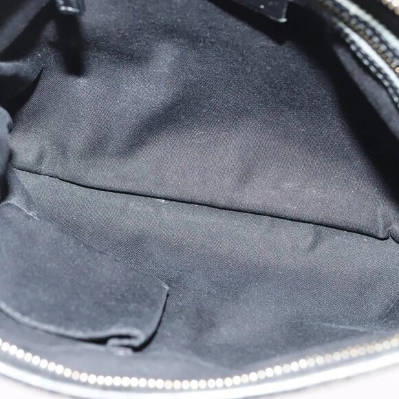 GUCCI GG Canvas Sherry Line Shoulder Bag Black Gold - Picture 10 of 16